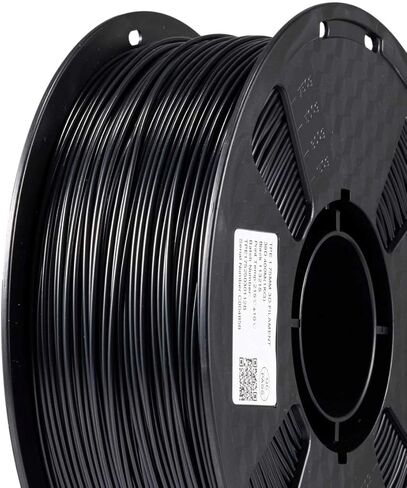 CC3D أسود مرن 39D TPE خيوط 1.75 مم 1 كجم صلابة الشاطئ 39D مشابهة لـ 95A TPU خيوط الطابعة ثلاثية الأبعاد FDM 3D مواد الطباعة TPE خيوط أسود اللون in Saudi Arabia