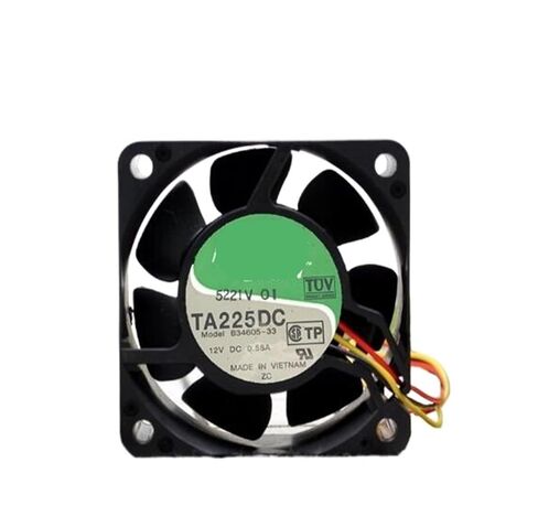 TA225DC B34605-33 60 * 25 12V 0.58A 3 Wire Power Inverter Fan in Saudi Arabia
