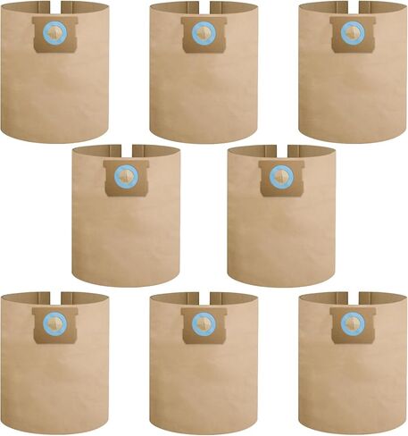 15 عبوة من أكياس المكنسة الكهربائية DXVA19-4101 المتوافقة مع مكانس ديوالت الرطبة/الجافة بسعة 6-10 جالون، حقيبة تجميع الغبار للاستعمال مرة واحدة DXV06P، DXV09P، DXV09PA، DXV10P، DXV10PL، DXV10S، DXV10SA، DXV10SB in Kuwait