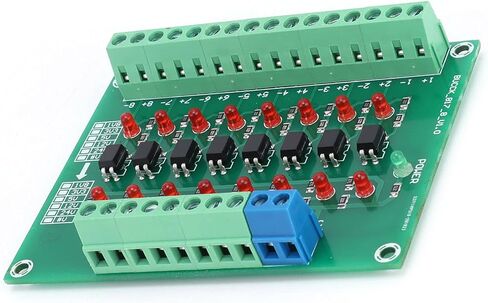 وحدة العزل البصري Pssopp، لوحة تحويل الإشارة PLC ذات 8 قنوات Optocoupler مع مدخل الإشارة التفاضلية للكاثود الأنود المشترك، لتحويل مستوى عزل الإشارة بين in Saudi Arabia