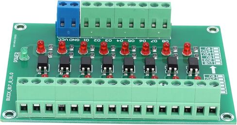 وحدة العزل البصري Pssopp، لوحة تحويل الإشارة PLC ذات 8 قنوات Optocoupler مع مدخل الإشارة التفاضلية للكاثود الأنود المشترك، لتحويل مستوى عزل الإشارة بين in Saudi Arabia