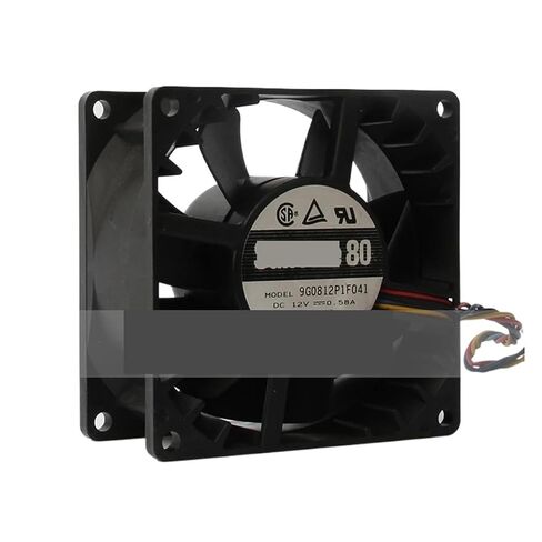9G0812P1F041 مروحة تبريد 24 فولت 48 فولت DC12V 0.58A تيار متردد 80x80x38 مللي متر 8 سنتيمتر 8038 4-سلك in Saudi Arabia
