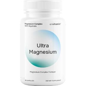 envitamin Ultra Magnesium Glycinate - 8 in 1 Formula with Methylated Vitamin B12, Vitamin D3 and B6. in Kuwait