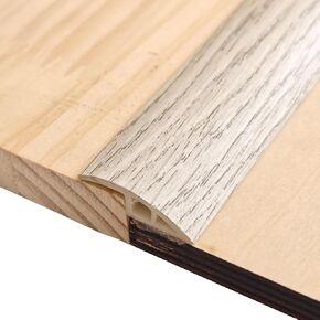 Floor Transition Strip Self Adhesive Carpet Wood Tile Vinyl Flooring Laminate Transition Cover Edge Trim Doorway Threshold for Uneven Floors Heights Within 5 mm (35in L × 3 Pack) in Kuwait