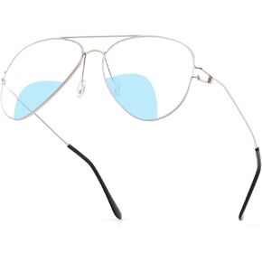 Bifocal Aviator Reading Glasses for Women Men Blue Light Blocking Readers Classic Double Bridge in Saudi Arabia