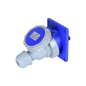 IP67 مقبس صناعي مخفي مائل مقاوم للماء 3 كور 16A/32A لرسو السفن ذكر وأنثى 380 فولت (مجموعة مقاعد مائلة 32A) in Kuwait