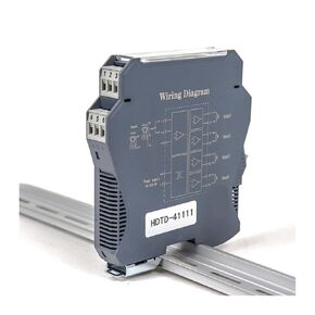 1pcs 24V DC Power Supply Signal Isolator Loop Powered 4-20mA/0-20mA/0-5V/0-10V Signal Isolator Transmitter(1-5V in_24V_0-20MA) in Saudi Arabia