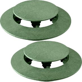 Calvana (2 Pack) Pop-Up Drain Emitter, Cap Replacement for 420C Pop-Up Drainage Emitter, Fits 3" & 4" Sewer/Drain Pipes Compatible with Catch Basins, Channel Drains and Drainage Systems, Green in Kuwait