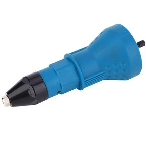 محول صامولة برشام كهربائي، أداة تثبيت فعالة لعشاق الأعمال اليدوية مع مثقاب كهربائي (أزرق) in Kuwait