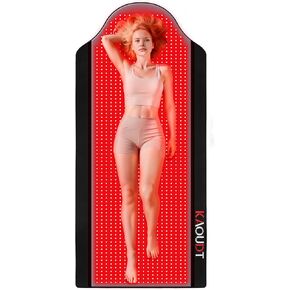 بساط العلاج بالضوء الأحمر من مادة TPU الطبية مقاس 72 بوصة × 33.3 بوصة لتخفيف آلام الجسم بالكامل، بطانية العلاج بالأشعة تحت الحمراء FSA&HSA للاستخدام المنزلي in Kuwait