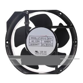 AC120V 30/30W DC 17251 17CM 172X150X51MM AC UF15PC12 مروحة التبريد in Kuwait