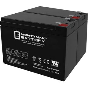 بطارية مايتي ماكس ML10-12 - 12V 10AH iZip i-300 بطارية سكوتر - عبوتان in Kuwait