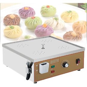 Two/Four/Six-Hole Electric Steamer,Dim Sum Electric Steamer,Stainless Steel Chinese Cuisine Machine, for Home Cookware Recipes 4Holes in Kuwait