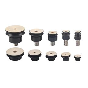 5 قطع كوب شفاط هوائي هوائي PJG-6/8/10/15/20/25 سيليكون/NBR مزدوج الطبقات ماكينة قولبة حقن مضادة للكهرباء الساكنة (PJG-10-A5، أسود) in Kuwait