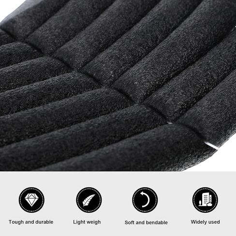 Shihanee Foam Backer Rod for Gaps Concrete Crack Filler Joints Essential Caulk Saver Bulk Foam Backing Rod Concrete Filler Rope for Weather Stripping Door Seal(Black,3/4 Inch X 200 Feet) in Saudi Arabia