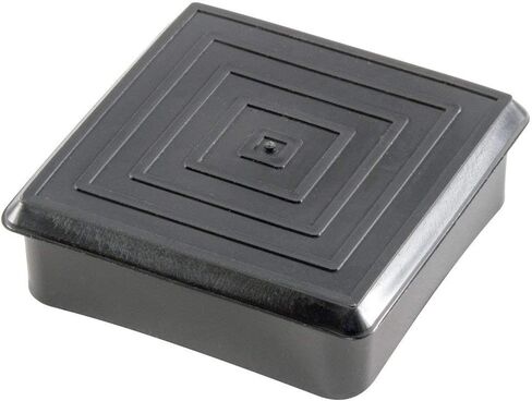 سلسلة Caplugs FP-241 FP - قابس تشطيب بلاستيكي للأنابيب المربعة، 200 حزمة، LD-PE أسود، حجم الأنبوب 1.50 بوصة، سمك الجدار 0.120 بوصة (11 جيجا)، لمسة نهائية نظيفة، حماية الحواف، متعدد المقاييس (99191587) in Kuwait