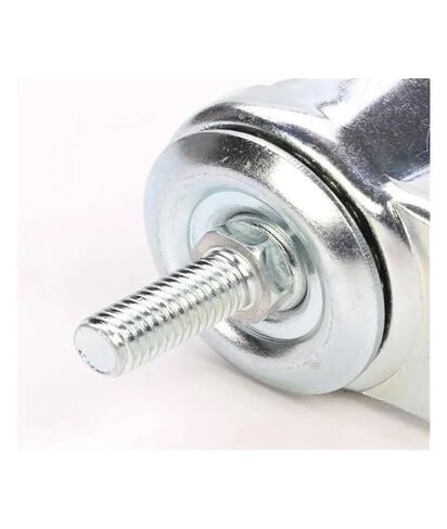 [Pack of 4] 2.5-inch casters M8/M10/M12 wear-Resistant Truck Sliding Screws Rubber Universal Wheels Furniture/Cabinet Rolling(M12-15mm) in Saudi Arabia