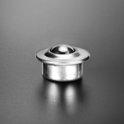 4 قطع من Yardwe 1.8 بوصة عجلات دوارة من الفولاذ الكربوني لمحمل كروي لنقل الأثاث وقاعدة عالمية للتعامل مع المواد الصناعية in Kuwait