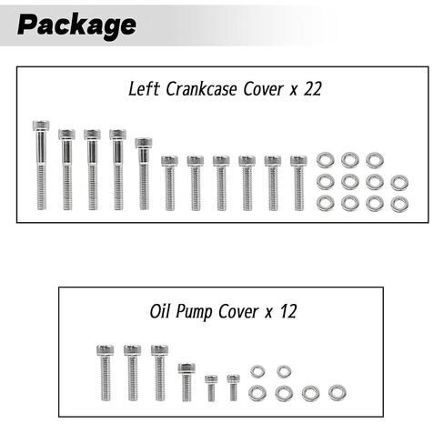 304 Stainless Steel Engine Bolt Kit Compatible with Honda Trail 90 CT90 1966-1979（119Pcs） in Saudi Arabia
