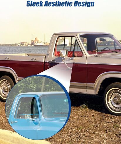 WSS00239 Front Vent Window Weatherstrip Seals Fit for Chevrolet K5 Blazer C10 C20 C30 K10 K20 K30 R1500 R2500 R3500 V1500 V2500 V3500 Suburban GMC C1500 C2500 C3500 Jimmy Replace VWK111081, 2Pcs in Saudi Arabia