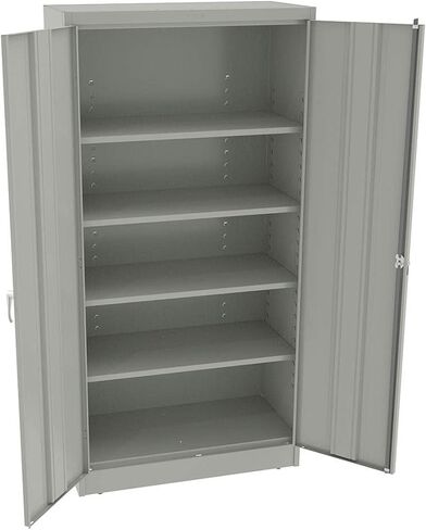 Tennsco Strge Cab, Light Gry, Double Door, 72inH, in Saudi Arabia