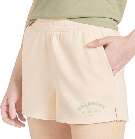 Billabong Women's Regular Fit Midweight Active Fleece Runner Shorts in Saudi Arabia