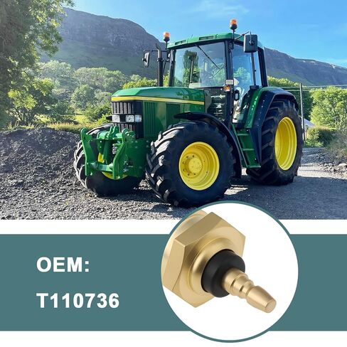 مستشعر درجة حرارة الماء eMagTech T110736 متوافق مع John Deere 415 425 445 1505 1515 1600 1620 1905 in Saudi Arabia