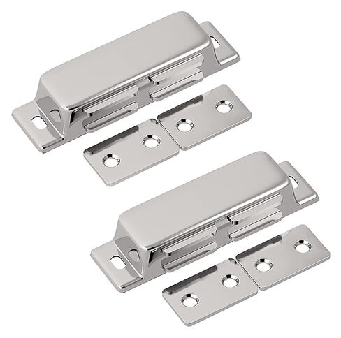 Magnetic Door Catches, Cupboard Latch,2pcs Catch Mini Stainless Steel Cabinet Magnets(40.4mm) in Saudi Arabia