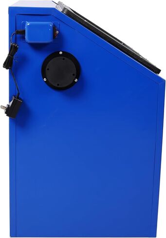 خزانة للسفع الرملي بسعة 110 لتر مع تصميم مريح، وبنية فولاذية ثقيلة، وقفازات مدمجة لمنع تسرب الرمال، ونظام إضاءة مضيء in Kuwait