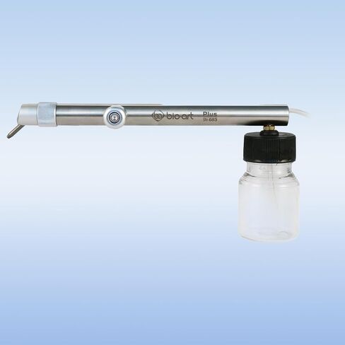 BA BIO.Art Dental Sandblaster, Interchangeable Sand Nozzles with 90° and 138°, Midwest Connector, Stainless-Steel Body, Sold by JMU in Saudi Arabia