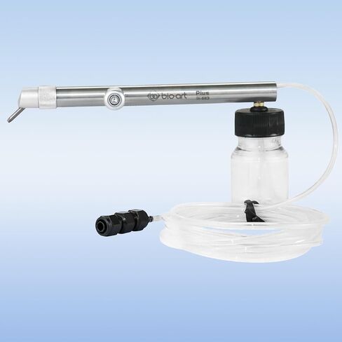 BA BIO.Art Dental Sandblaster, Interchangeable Sand Nozzles with 90° and 138°, Midwest Connector, Stainless-Steel Body, Sold by JMU in Saudi Arabia