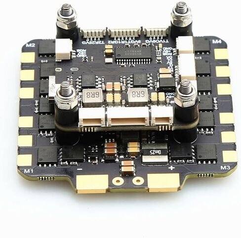 F722 المكدس F7 وحدة التحكم في الطيران BLHELI_S 80A 4in1 ESC 30.5X30.5mm 3-6S ل RC FPV 13 بوصة 15 بوصة حرة طائرات بدون طيار أجزاء in Kuwait