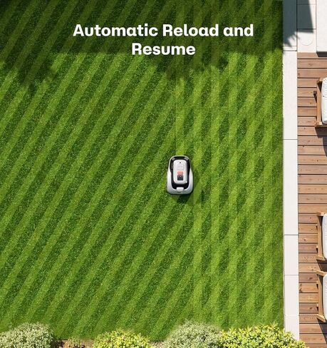 Raccoon 2 SE Robotic Lawnmower for 0.15 Acre, Wire Free Robot Mower with AI Obstacle Avoidance, APP-Free One-Button Operation, 1.18"-3.15" Adjustable Height, Low Noise, Ideal for Small Lawns in Saudi Arabia