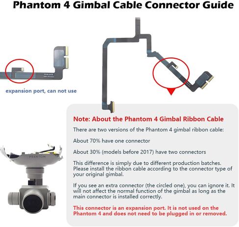 Original Gimbal Camera for DJI Phantom 4 Drone Replacement Full Gimbal Repair Parts for Phantom 4 UAV Accessories in Kuwait
