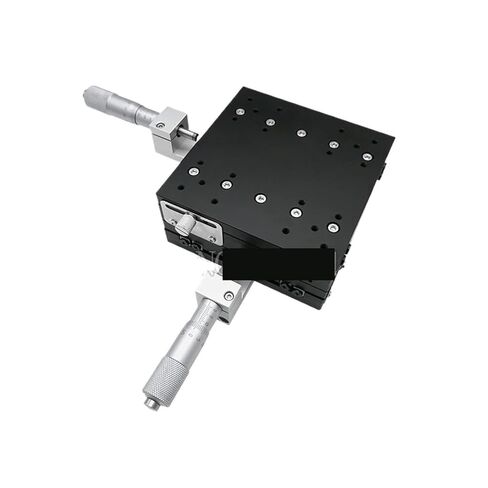 محور XY 90*90 مللي متر طاولة التشذيب شريحة طاولة الترجمة اليدوية XY90-LM XY90-C LY90-R سكة توجيه أفقية (XY90-CM) in Kuwait