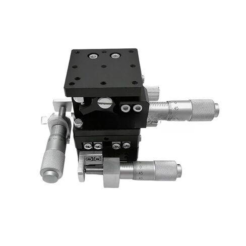 محور XYZ 40 * 40 منزلق المرحلة الخطية للإزاحة اليدوية LD40-LM XYZ40-LM in Kuwait