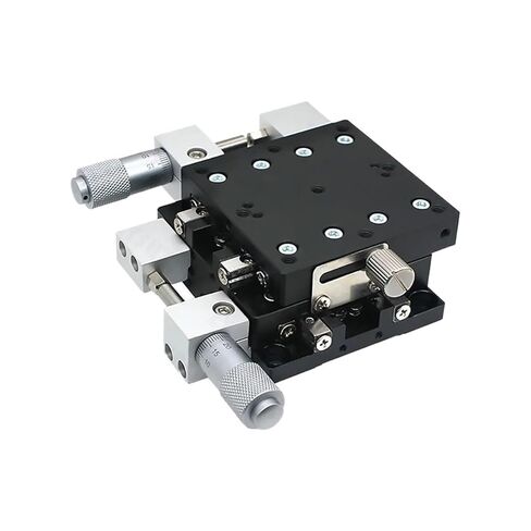 XY محور 40*40 سنتيمتر 60*60 سنتيمتر الشريحة البصرية التشذيب الجدول النزوح اليدوي LY40-LM LY60-LM(LY40-LM) in Kuwait