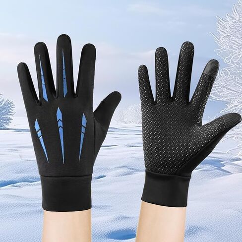 Winter Gloves Waterproof Touchscreen Full Finger Warm Sports Gloves in Saudi Arabia