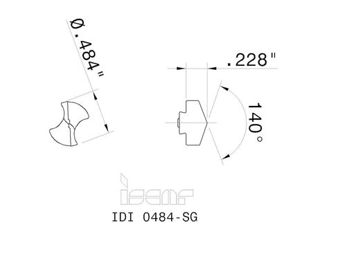 2 قطعة ISCAR IDI 0484-SG IC908 TiAlN كربيد استبدال الحفر تلميح إدراج.484 OD - BR8962CT4 in Saudi Arabia
