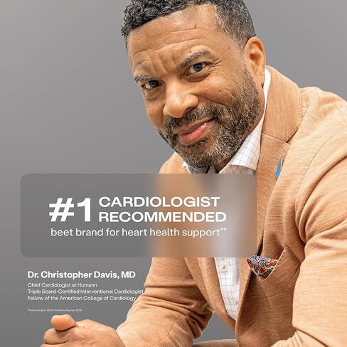 Humann SuperBeets Heart Chews & Cholesterol Health Daily Bundle, Blood Pressure and Cholesterol Support Supplements, 120ct in Kuwait