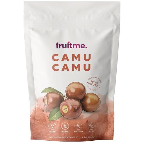 Raw Certified Organic Camu Camu Powder Freeze-Dried 100g - Vitamin C Rich Superfood - Highest Vitamin C Superfruit - A Natural Peruvian Berry by FruitMe … in Saudi Arabia