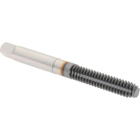 Hertel Thread Forming Tap, 1/4-20 UNC, Bottoming Chamfer, High-Speed Steel, TiCN Finish, 1" Thread Length, 2-1/2" OAL, H4 Thread Limit in Saudi Arabia