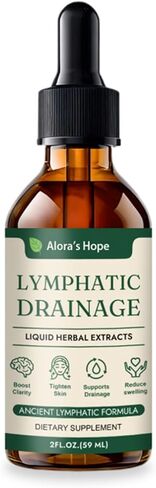 Alora Lymphatic Drainage Drops, Promotes The Efficient Drainage of The Lymphatic System to Promote Overall Health 2 fl oz (1pc) in Saudi Arabia
