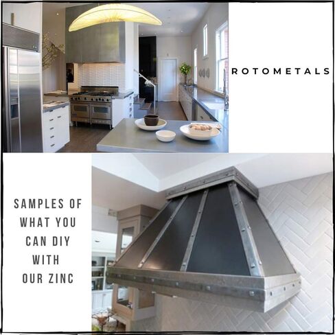 Solid Zinc Sheet - .027 inch x 8 inches x 11 inches in Kuwait