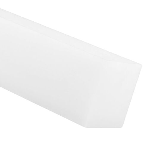 قطعتان من المكعبات البلاستيكية الصلبة، 2.36 × 2.36 × 11.8 بوصة، مكعبة بلاستيكية بيضاء مستطيلة لتحسين أرضية المنزل، والتصنيع الآلي، والمشروعات اليدوية in Kuwait