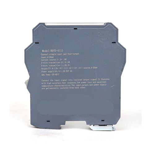 1pcs 24V DC Power Supply Signal Isolator Loop Powered 4-20mA/0-20mA/0-5V/0-10V Signal Isolator Transmitter(1-5V in_24V_0-20MA) in Saudi Arabia