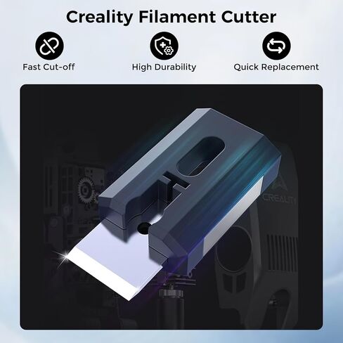 Creality Official K2 Plus Combo Filament Cutter, Original K2 Combo Filament Cutter Module, Fast Cut Off Filaments High Durability and Quick Replacement Parts for Creality K2 Pro Combo/Hi Combo (10PCS) in Saudi Arabia