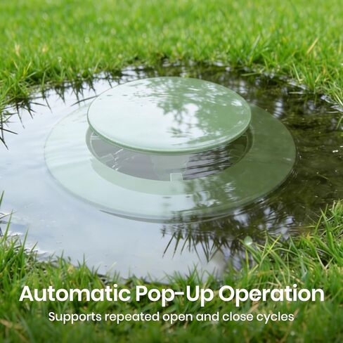 Calvana (2 Pack) Pop-Up Drain Emitter, Cap Replacement for 420C Pop-Up Drainage Emitter, Fits 3" & 4" Sewer/Drain Pipes Compatible with Catch Basins, Channel Drains and Drainage Systems, Green in Kuwait