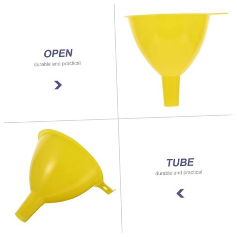 Alipis 15pcs Funnel Lab Plastic Separating Funnel for Liquid Dosing Alcohol Bottle in Saudi Arabia