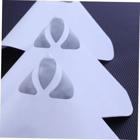 TIDTALEO 50pcs Mesh Filter Funnel Paint Paper Funnel for Car Paint Fine Mesh Strainer Painting Filter Paper Lightweight in Saudi Arabia